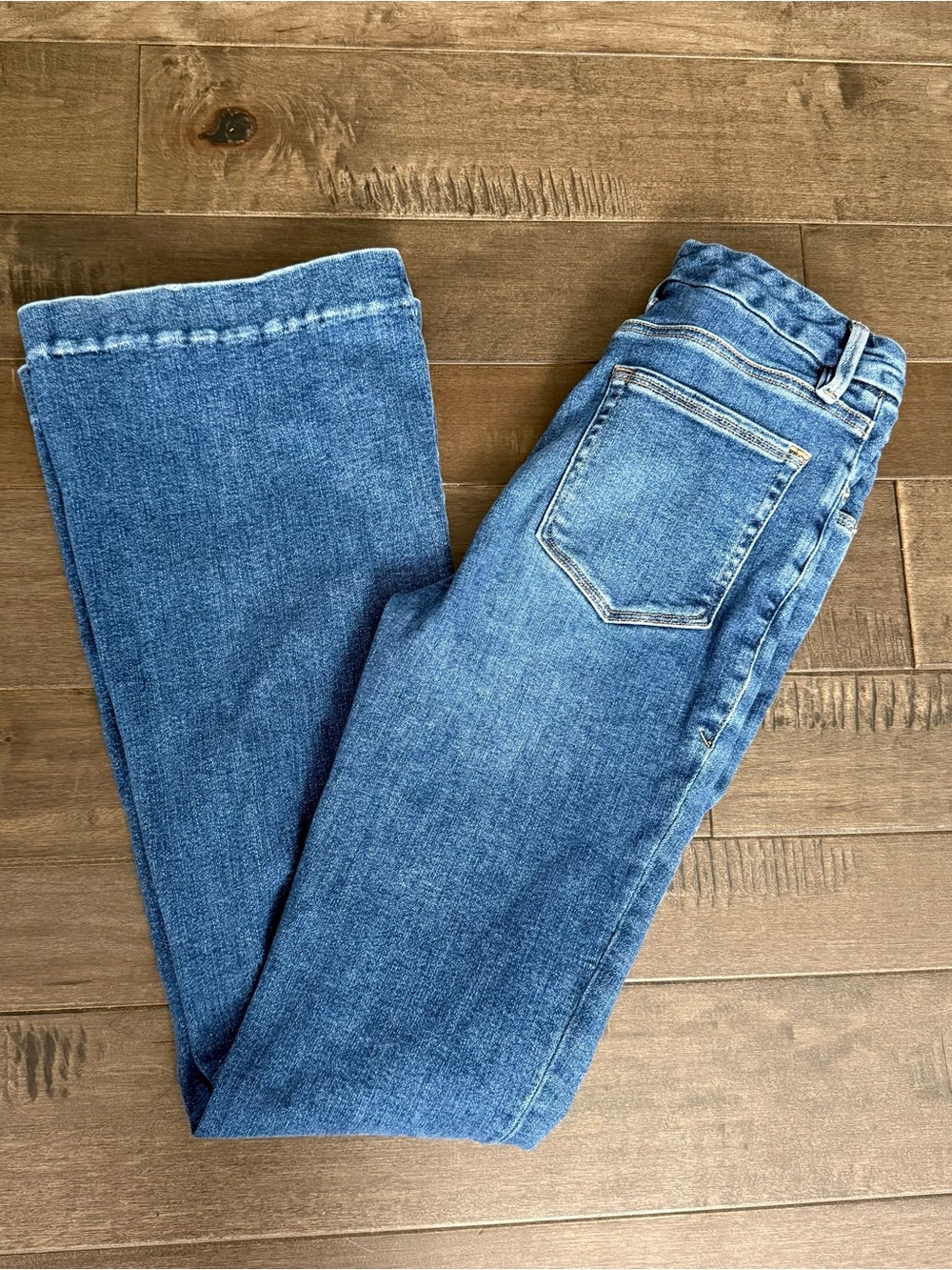 Good American Good Legs Flare Jeans Indigo 517 Denim Women’s 8 / 29